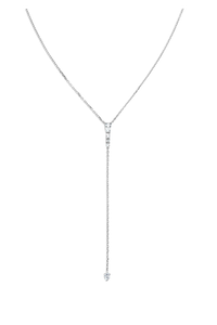 Inner Fire Y-Form Necklace