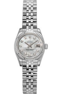 Datejust White Gold and Stainless Steel Automatic