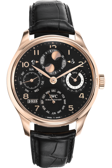 Portuguese Perpetual Calendar Rose Gold Automatic