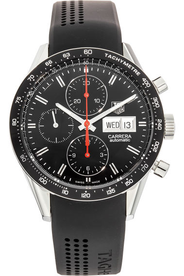 Carrera Day Date Chronograph Stainless Steel Automatic