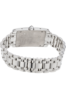 Tank Americaine White Gold Quartz