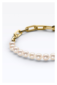 Link Pearl Bracelet