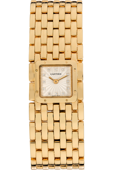 Panthere Ruban Yellow Gold Quartz