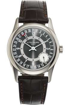 Calatrava Reference 6000 White Gold Automatic