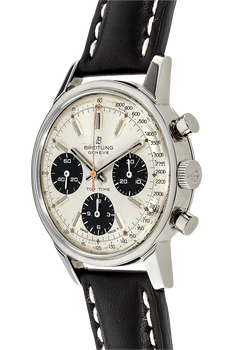 Top Time Chronograph Circa 1960s Stainless Steel Manual