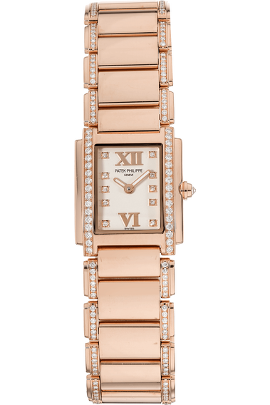 Twenty-4 Reference 4908 Rose Gold Quartz