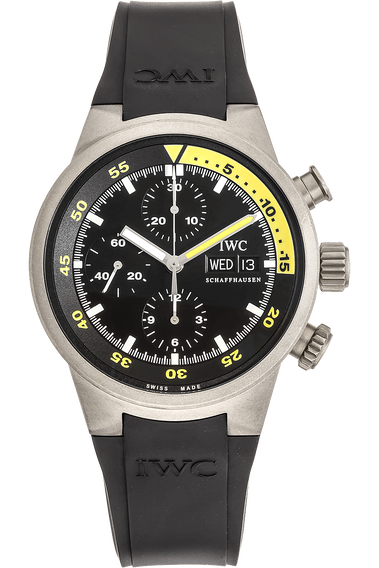Iwc aquatimer used top