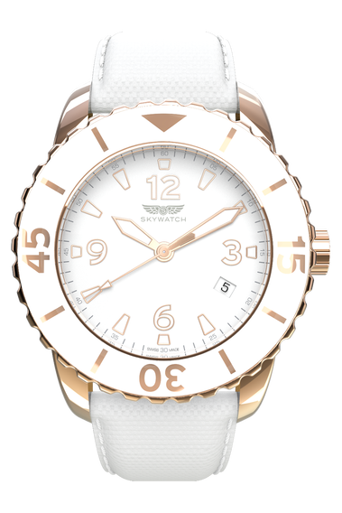 44mm 3-Hand Rose Gold