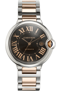 Ballon Bleu Rose Gold and Stainless Steel Automatic