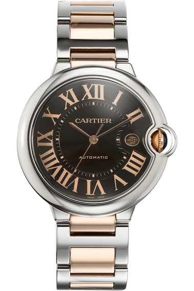 Ballon Bleu Rose Gold and Stainless Steel Automatic