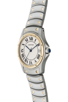 Santos Ronde Yellow Gold and Stainless Steel Automatic