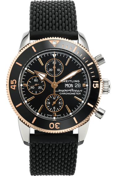 SuperOcean Heritage Chronograph Rose Gold and Stainless Steel Automatic