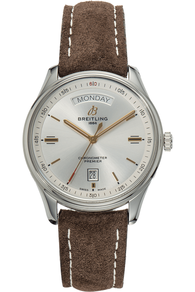 Premier Day &amp; Date 40 Stainless Steel Automatic