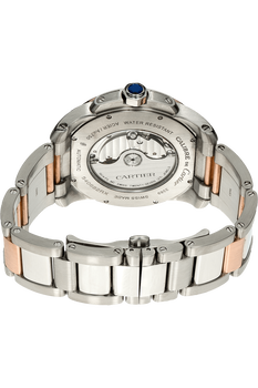 Calibre de Cartier Rose Gold and Stainless Steel Automatic