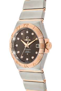 Constellation Co-Axial Rose Gold and Stainless Steel Automatic