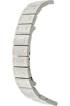 Santos Galbee Rose Gold and Stainless Steel Quartz