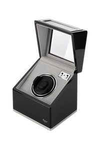 Ebony and Aluminium Mono Watch Winder