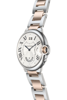 Ballon Bleu GMT Rose Gold and Stainless Steel Quartz