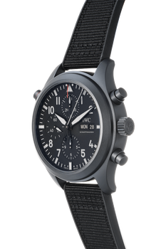 Pilot&#39;s Watch Double Chronograph TOP GUN Ceramic and Titanium Automatic