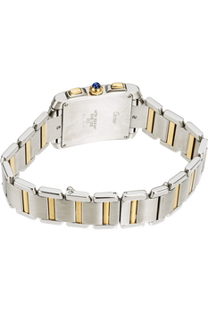 Tank Francaise Chronograph Yellow Gold and Stainless Steel Quartz