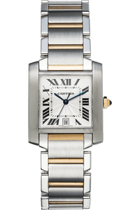 Tank Francaise Yellow Gold and Stainless Steel Automatic