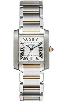 Tank Francaise Yellow Gold and Stainless Steel Automatic