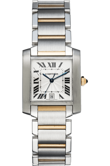 Tank Francaise Yellow Gold and Stainless Steel Automatic