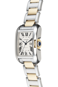 Tank Anglaise Yellow Gold and Stainless Steel Automatic