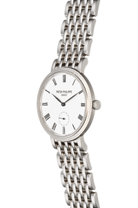 Calatrava Reference 7119 White Gold Manual
