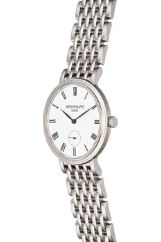 Calatrava Reference 7119 White Gold Manual