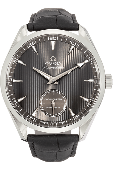 Pre Owned Omega Seamaster Aqua Terra XXL Stainless Steel Manual