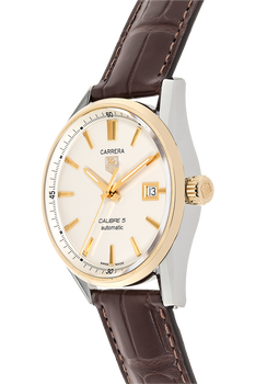 Carrera Calibre 5 Yellow Gold and Stainless Steel Automatic