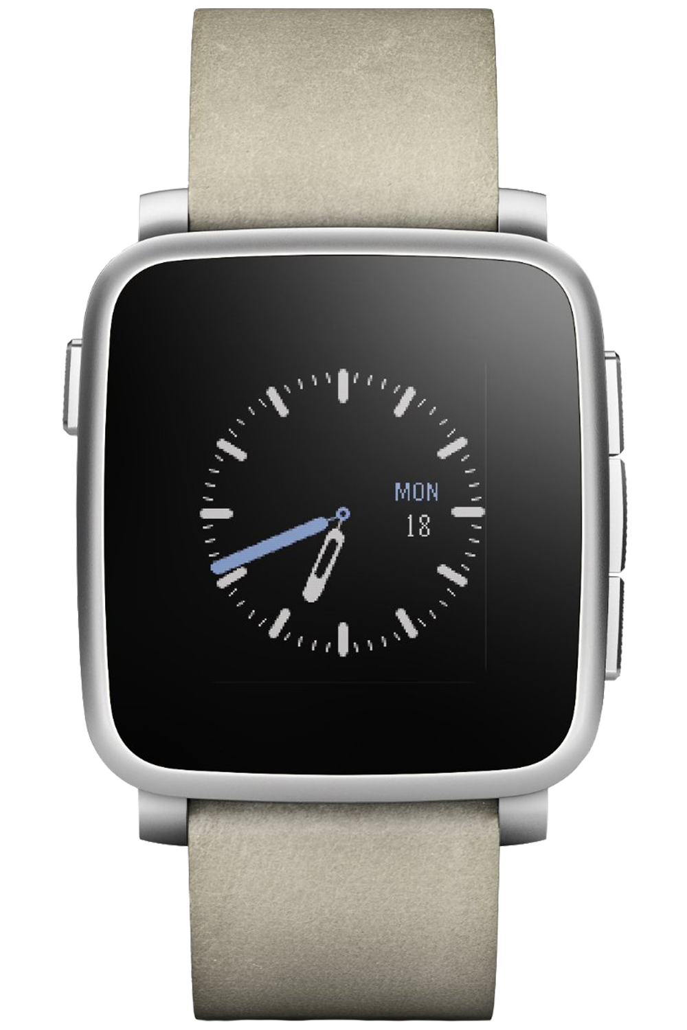 Pebble Time Steel Smartwatch