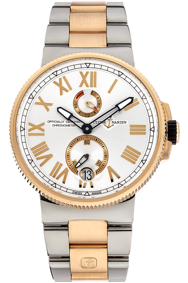 Marine Rose Gold and Stainless Steel Automatic