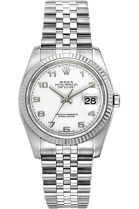 Datejust White Gold and Stainless Steel Automatic