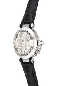 Pasha de Cartier White Gold and Stainless Steel Automatic