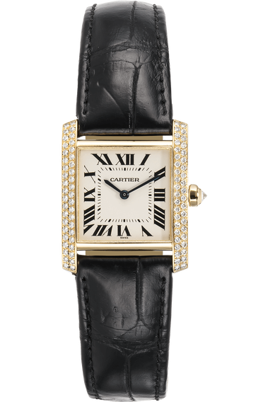 Tank Francaise Yellow Gold Quartz