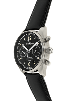 BR126 Chronograph Stainless Steel Automatic