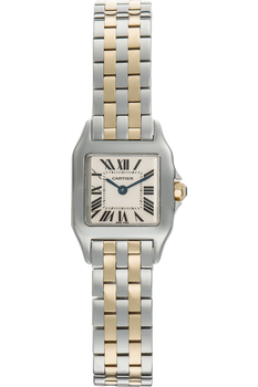 Santos Demoiselle Yellow Gold and Stainless Steel Quartz