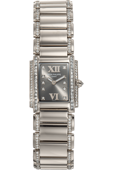 Twenty-4 Reference 4908 White Gold Quartz
