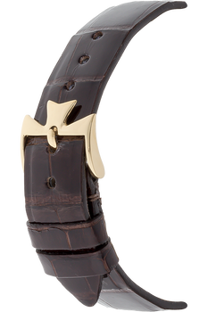 Round Circa 1960s Yellow Gold Manual