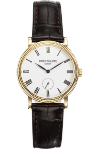 Calatrava Reference 7119 Yellow Gold Manual