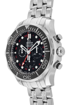Seamaster Diver Co-Axial GMT Chronograph Stainless Steel