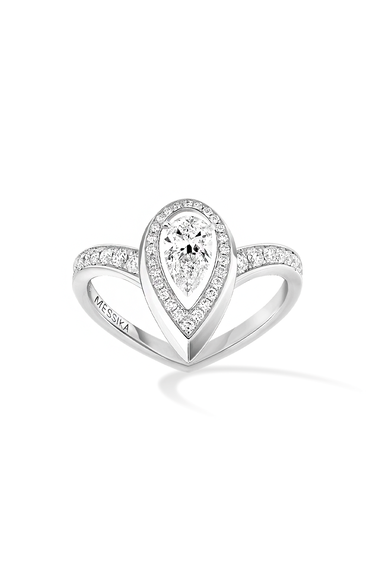 Fiery Ring 0.30CT in White Gold
