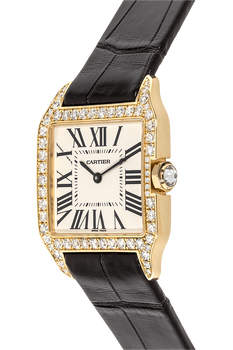 Santos Dumont Yellow Gold Quartz