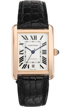 Tank Solo XL Rose Gold and Stainless Steel Automatic