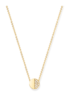 B Dimension Necklace 0.08 ct.