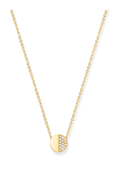 B Dimension Necklace 0.08 ct.