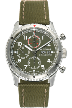 Aviator 8 Curtiss Warhawk Chronograph Stainless Steel Automatic