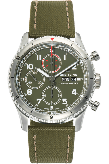 Aviator 8 Curtiss Warhawk Chronograph Stainless Steel Automatic